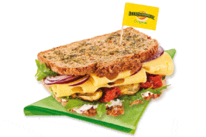 Sandwich Käse Crostini Backwaren Brot Leerdammer Bel
