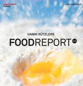 Das Titelbild zum Food Report 2016 von Hanni Rützlers
