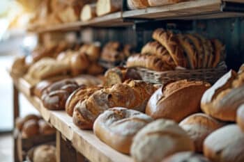 Brot des Jahres Bäckerei verschiedene Brotlaibe