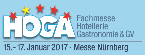 Das Logo der HOGA Fachmesse Hotellerie Gastronomie