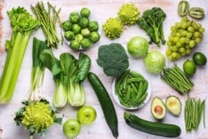 Grünes Obst & Gemüse