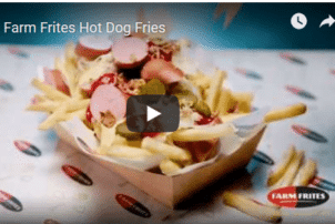 Video Pommes mit Hot Dog Topping