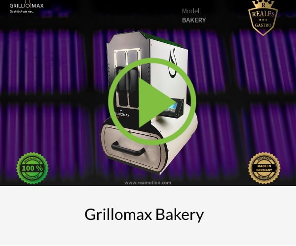 Banner Video des Monats Oktober Reamotion Grillomax Bakery