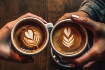 Kaffee Getränke Cappuccino Latte Art