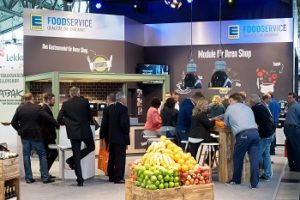 UNITIexpo2016, ein Stand von EDEKA zum Thema Foodservice.