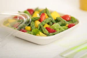 Bagasse Salatverpackung von RAUSCH Verpackung für Salat Snacks