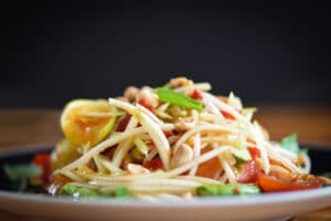 Thailändischer Papaya Salat | snackconnection