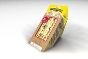 Bel Foodservice Leerdammer Käse Schinken Sandwich