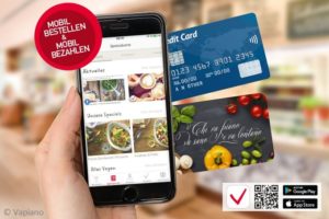 Vapiano mobile payment digitalisierung