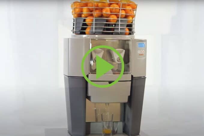 Saftpresse Saft Orangen Gastro Geräte Zummo