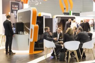 Eu'vend Coffeena Kaffee Messe stand Impressionen