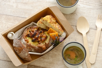 Bread Bowl To Go Suppe Tasse