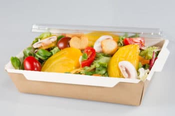 Gastri verpackung Take away Salatbox mit Deckel