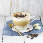 Soya Latte Kaffee vegan Alrpo Milchersatz