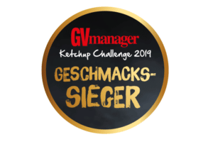 GVManager Geschmackssieger der Ketchup Challenge 2019 Homann