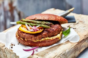 Burger mit Spargel Foodworks | snackconnection