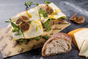 Feigen Viamala mit Minze und Käse