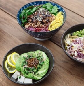 Salat Bowls als Street Food in Dänemark
