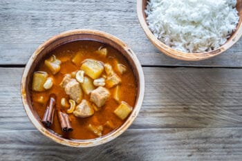Thai Massaman Curry mit Reis