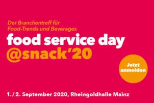 Foodservice day snack 2020