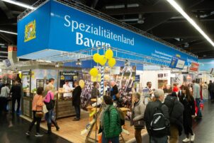 Hoga Messe Messestand Spitzialitätenland Bayern / snackconnection