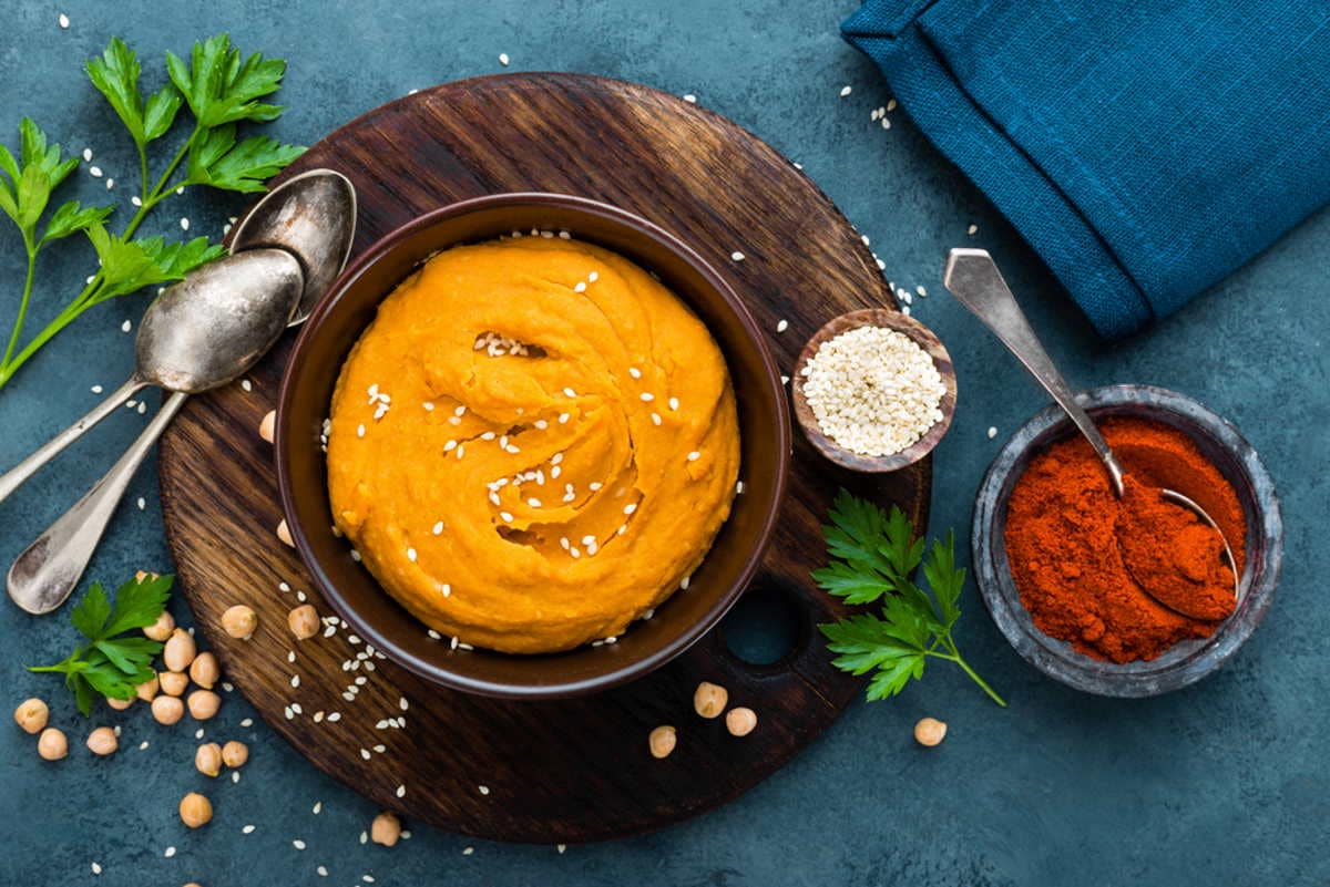 Paprika-Hummus / snackconnection