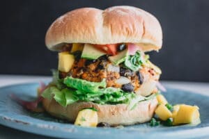 vegetarischer Burger | snackconnection