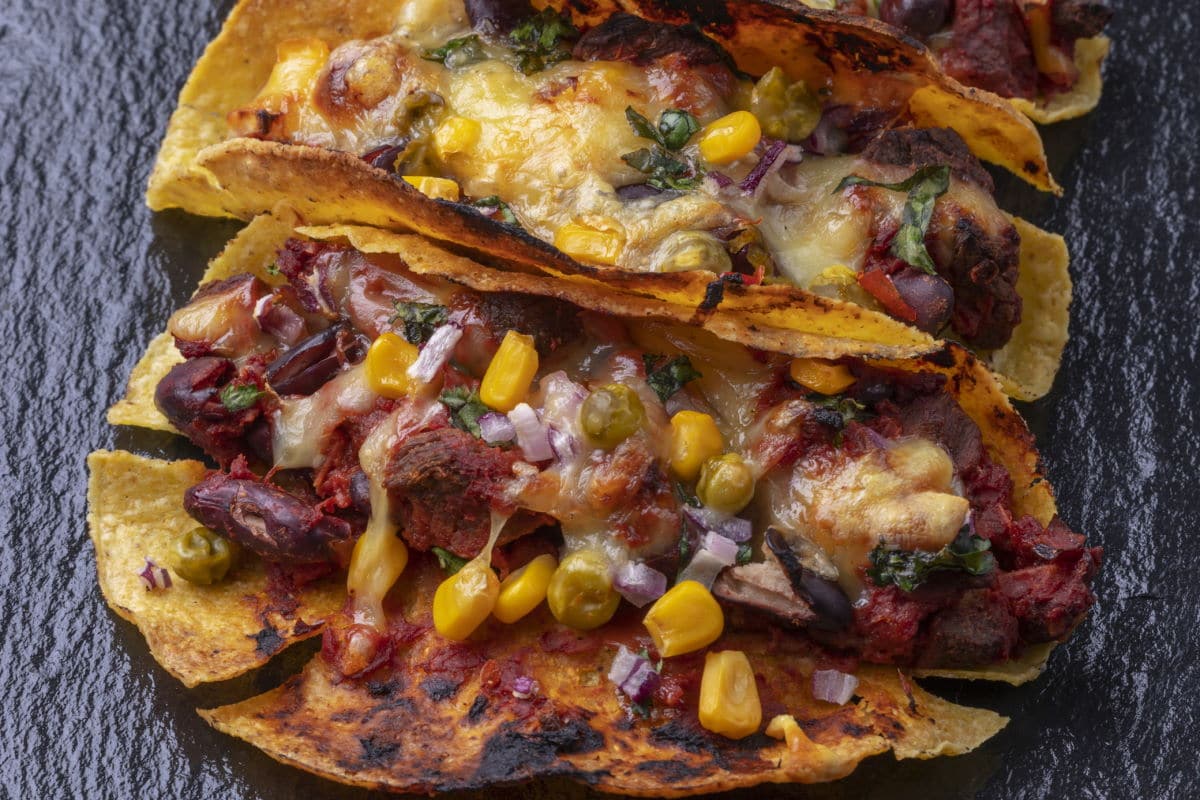 Vegetarische Tacos mit Schwarzen Bohnen - snackconnection