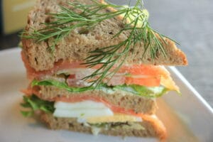Lach-Ei Sandwich