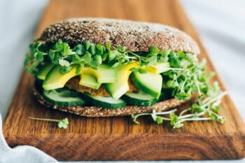 Veganes Sandwich Sprssen gurken