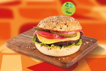 Veganer Burger