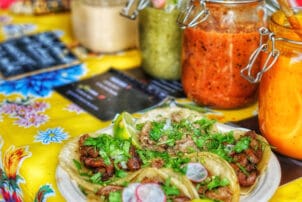 Tacos und Salsa