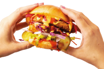 Chicken Burger Vegan