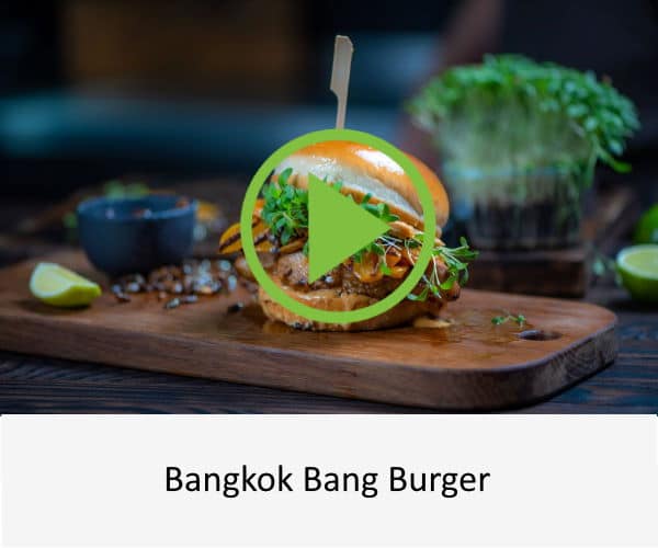 Banner Bangkok bang burger