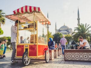 Streetfood Stand Türkei