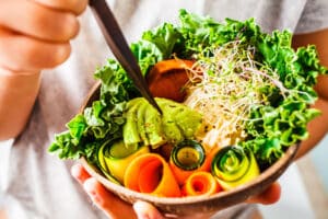 Vegane Salat Bowl