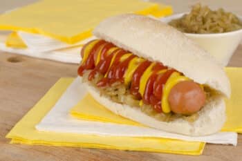 Brasilanischer Hot dog Cachorro Quente