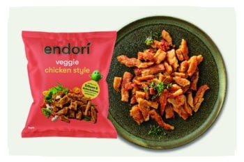 Endori veganes Chicken Packung