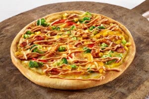 Vegane Curry Pizza