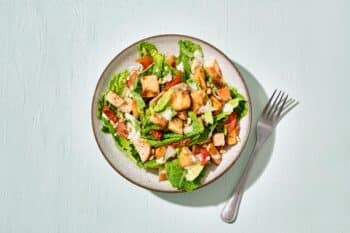 Vegane Salat Bowl mit Filetstreifen Nestlé Garden Gourmet