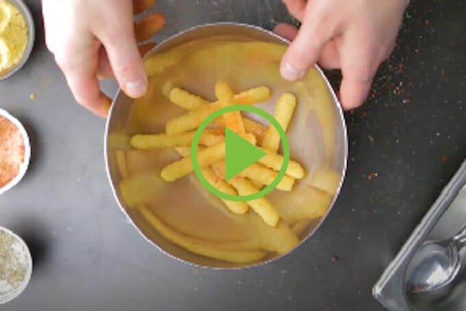 video mozzarella fries