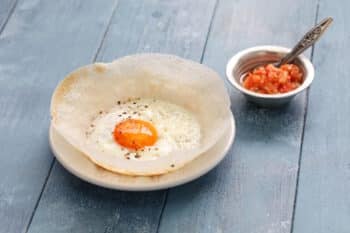 Länderspezial Sri Lanka Streetfood Egg Hoppers Crepes