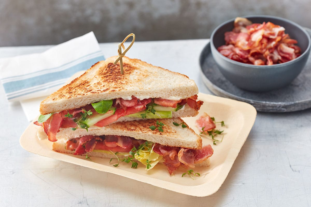 OSI Foodworks Club Sandwich Bacon